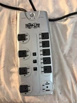 10-OUTLET Tripp Lite Premium Surge Protector TLP1008TEL. Fixed Price $25.00.