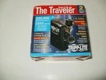 Tripp-lite The Traveler Notebook Portable Surge Protector Wall 2-OUTLET. Fixed Price $12.99.