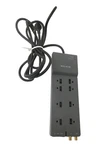 Belkin BE108230-12 Surge Protector Power Strip Outlet Coax Protection Tested. Fixed Price $19.99.