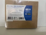 Tripp Lite Docking Station 3.2 Gen 1 Usb-c Vga-hdmi U442. Fixed Price $25.00.
