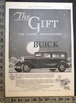 1928 Buick Silver Anniversary Christmas Gift 4DOOR Sedan Flint Auto Car Ad 34585. Fixed Price $21.95.