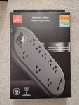 6FT 8 Outlet Power Strip W/ 3 Usb Ports By Globe. Fixed Price $14.97.