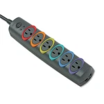 Kensington Smartsockets 6-OUTLET, 8-FOOT Cord, & 1260 Joules Premium Surge Prote. Fixed Price $48.52.