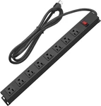 1875W 8-OUTLET Heavy Duty Power Strip Surge PROTECTOR,6 Ft Sjt 14AWG 15A 125V. Fixed Price $25.99.