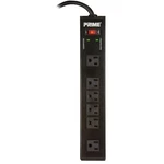 Prime PB802135 Black 6 Outlet Metal Surge Protector With Cord 15 In.. Fixed Price $46.05.