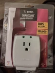 Belkin F9H100-CW Outlet Surge Cube 885 Joules White. Fixed Price $14.87.