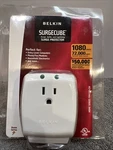 Belkin Brand New F9H100-CW Surgecube 1080 Joule 120V Protector 50-1. Fixed Price $8.36.