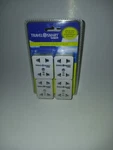 Travel Smart By Conair 4 Piece Dual Outlet Adapter Plug Set M601-320 2011. Fixed Price $13.99.