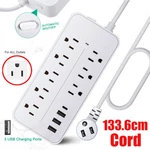 Multi Outlet Wall Mountable Usb Surge Protector Power Strip 8 Plugs 12IN1. Fixed Price $58.95.