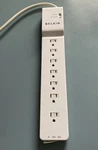 Belkin Power Surge Protector Strip BE107200-12 Slots Foot Cord Tested. Fixed Price $9.99.