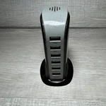 Aduro 40W 6-PORT Usb Desktop Charging Station Hub Wall Charger For Iphone Ipad. Fixed Price $9.99.