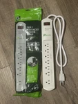 Greenlite Tier 1 Advanced 7 Outlet Surge Protecting Power Strip - Bulk Lot Of 25. Fixed Price $175.00.
