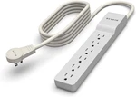 Belkin 6-OUTLET Surge Protector Power Strip, 6FT Cord, 360 Rotating Plug 1080. Fixed Price $29.76.