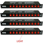 4X Emb EBW10 Outlets Rack Mount Power Supply 110V/220V Surge Protector. Fixed Price $149.99.