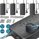 Wall Mountable Usb Surge Protector Power Strip With Ports 8 Outlet Plugs Lot. Fixed Price $89.55.