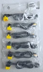 New 6 Pack Apc Schneider AP8714R Power Cord Kit Locking C19 To C20 (90 Degree). Fixed Price $92.95.