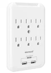 Oviitech Multi-function Wall Mount 3.1 / 6 Outlets Pack, White. Fixed Price $27.84.