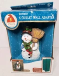 Santa's Power Snowman 6 Outlet Wall Adapter Turn 1 Into New Box. Fixed Price $16.00.