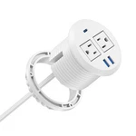 Jgstkcity 2-IN-1 Desktop Power Grommet With Usb-c PCS-20W Port, White. Fixed Price $31.70.