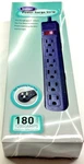 Surgexpert Outlet Protector, Flat Rotating Plug 6' Cord - S9P603A6. Fixed Price $14.99.