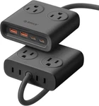 Orico 8-IN-1 Dopamine Power Strip 2USB-C 2USB-A 4AC Versatile Desktop Charging. Fixed Price $15.71.