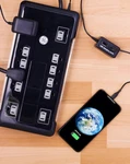 Ultrapro 12 Outlet Surge Protector W/ Usb Tether 8FT Cord Tested. Fixed Price $16.00.