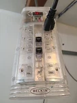 Rare Belkin 8 Outlet Surge Master Ii 2 Suppressor Clear Transparent F5C695TEL. Fixed Price $199.00.