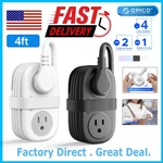 Orico Travel Power Strip With Outlet 3 Usb Charging Station 4FT Extension Cord. Fixed Price $16.14.