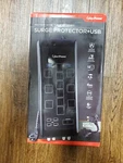 Cyberpower Outlet Surge Protector Ft Braided Cord Usb Coax HT1206UC2RC1. Fixed Price $39.99.