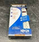 Tripp Lite Protect-it Surge Protector TLP615 Open Box. Fixed Price $8.99.