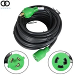 100FT Rv Power Cord Amp Extension Prong L5-30P To L5-30R Twist Lock. Fixed Price $133.18.