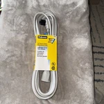 New Fellowes Indoor Heavy-duty Extension Cords, 15-FT. Gray Flw 99596. Fixed Price $20.00.