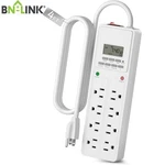 Bn-link 8 Outlet Surge Protector With 7-DAY Digital Timer Overload Protection. Fixed Price $25.99.