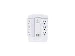 Cyberpower CSP600WSURC2 6-OUTLET Swivel Professional Surge Protector Wall Tap. Fixed Price $60.86.