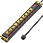 10 Outlets Heavy Duty Power Strip Surge Protector 6FT, 1875W/15AMP Ul Listed. Fixed Price $47.99.