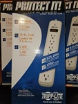 Lot Of 3 Tripp-lite TLP725 Surge Protector/power Strip Nib. Fixed Price $100.00.