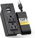 Desktop Power Grommet Outlet 2 Socket Usb Recessed Strip 9.8FT. Fixed Price $22.49.