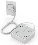 Power Strip 4 Outlets With Surge Protection For Home Office 5 Ft Extension Cord. Fixed Price $19.99.