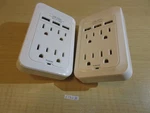 Lot Of 2 Insignia 4-OUTLET Surge Protector With Usb Ports (NS-PWS548U-C). Fixed Price $12.00.