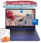 Hp Laptop Computer 14" 4-CORE Intel Processor Upto 16GB Ram 564GB Storage Win 11. Fixed Price $359.00.