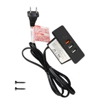 Powered Usb Hub Socket Recessed Strip Outlet With Fast Charge. Fixed Price $27.99.