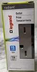 Pass & Seymour 885TRNICC12 Decorator Tamper Resistant Receptacle, 15-AMP, Nickel. Fixed Price $6.00.