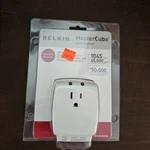 Belkin Surge Protector Mastercube F9H120-CW-CL With Phone Line. Fixed Price $10.40.