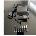 Cyberpower Ac/dc Adapter Black Multiple Voltages & Barrel Connectors Portable. Fixed Price $10.00.