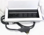 Lot Of Byrne BE02511-4-2-Z08-72 Ellora 6-PORT Power Data Unit- Parts Only. Fixed Price $55.00.