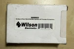 Wilson 859993 75 Ohm Port 700X2700MHZ Splitter W/f Female Connectors. Fixed Price $80.00.