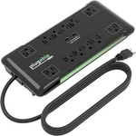 12-OUTLET Power Strip With 4320J Surge Protection & 2-PORT Usb Charger, 6FT Cabl. Fixed Price $99.99.