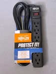 Tripp Lite Model TLP6B Surge Protector Ac Outlets 6FT Cord 360 Joules. Fixed Price $13.95.