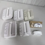 Globe Electric 6-OUTLET Swivel Surge Protector Wall Tap Lot Of 5. Fixed Price $30.00.