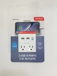 Merkury Innovations 2.4A Usb Ac Wall Plate W/ Surge Protection. Fixed Price $18.99.